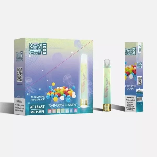 RandM Dazzle 1000 Disposable Vape -1000 PuffsRandM Dazzle 1000 Disposable Vape 1000 Puffs (8)