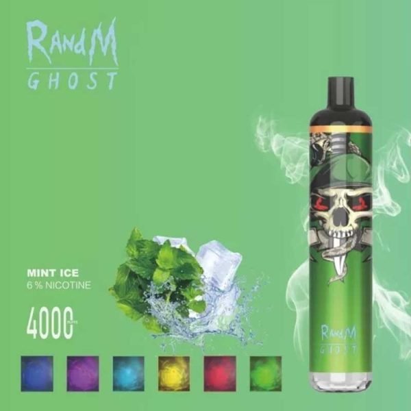 RandM Ghost Disposable Vape 4000 PuffsRandM Ghost Disposable Vape 4000 Puffs (2)