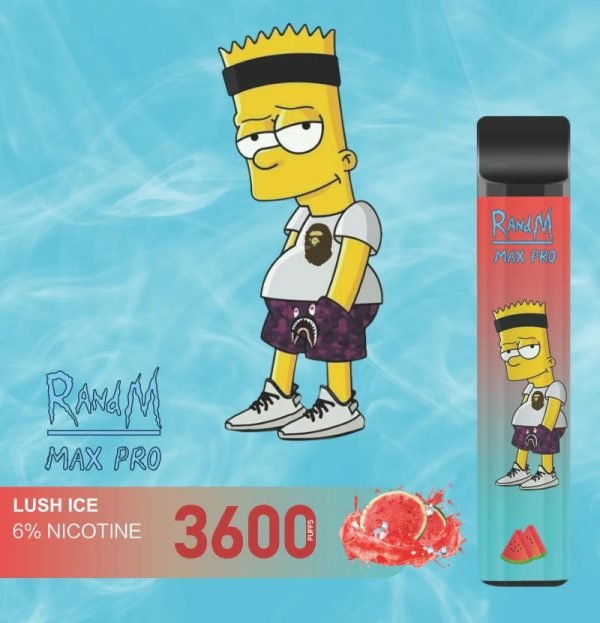 RandM Max Pro 3600 Puffs Cartoon Style Disposable VapeRandM Max Pro Cartoon Style Disposable Vape 3600 Puffs (7)