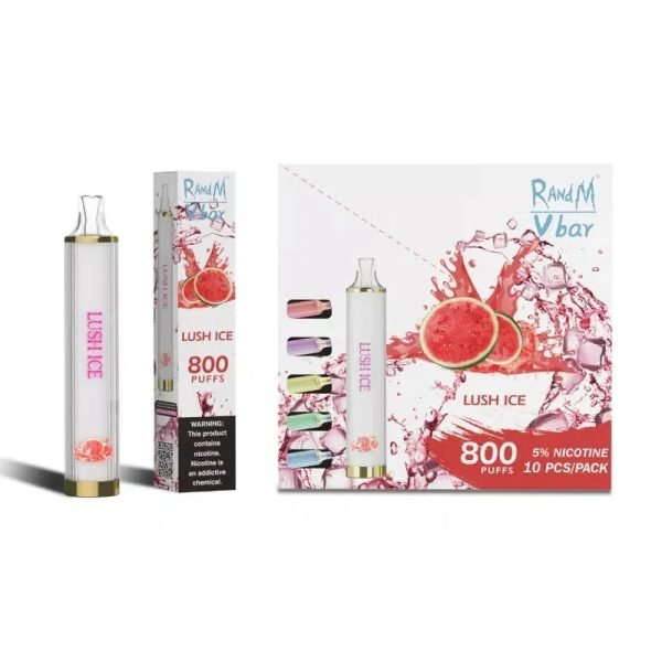 RandM Vbar Glowing Disposable Vape 800 Puffs of Stylish VapingRandM Vbar 800 Puffs Glowing Disposable Vape (10)