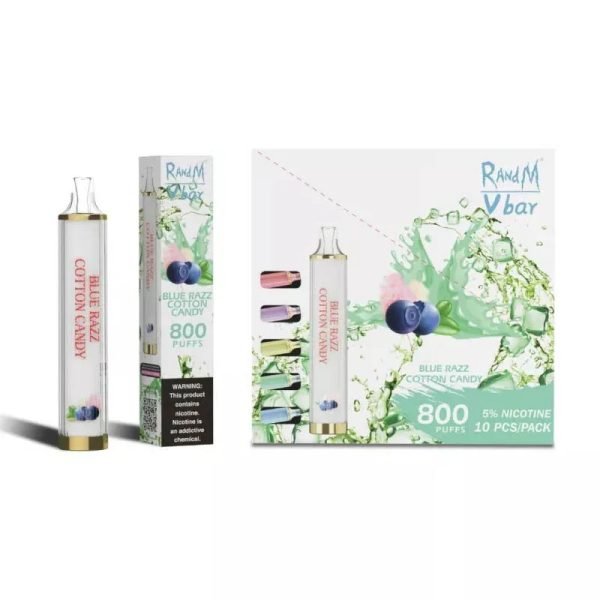 RandM Vbar Glowing Disposable Vape 800 Puffs of Stylish VapingRandM Vbar 800 Puffs Glowing Disposable Vape (14)